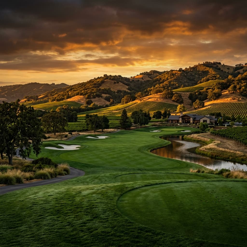 Golf course at Eagle Vines Golf Club